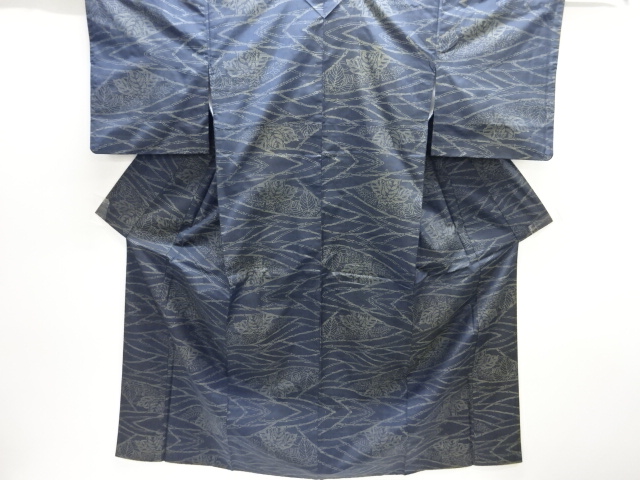 JAPANESE KIMONO / DORO OSHIMA TSUMUGI / WOVEN PAULOWNIA 